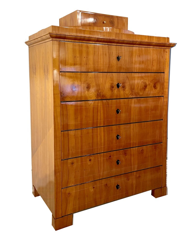 biedermeier kommode mit aufsatz