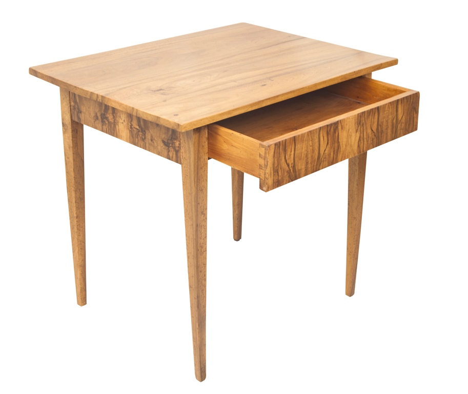 Biedermeier Schreibtisch mit einer Schublade