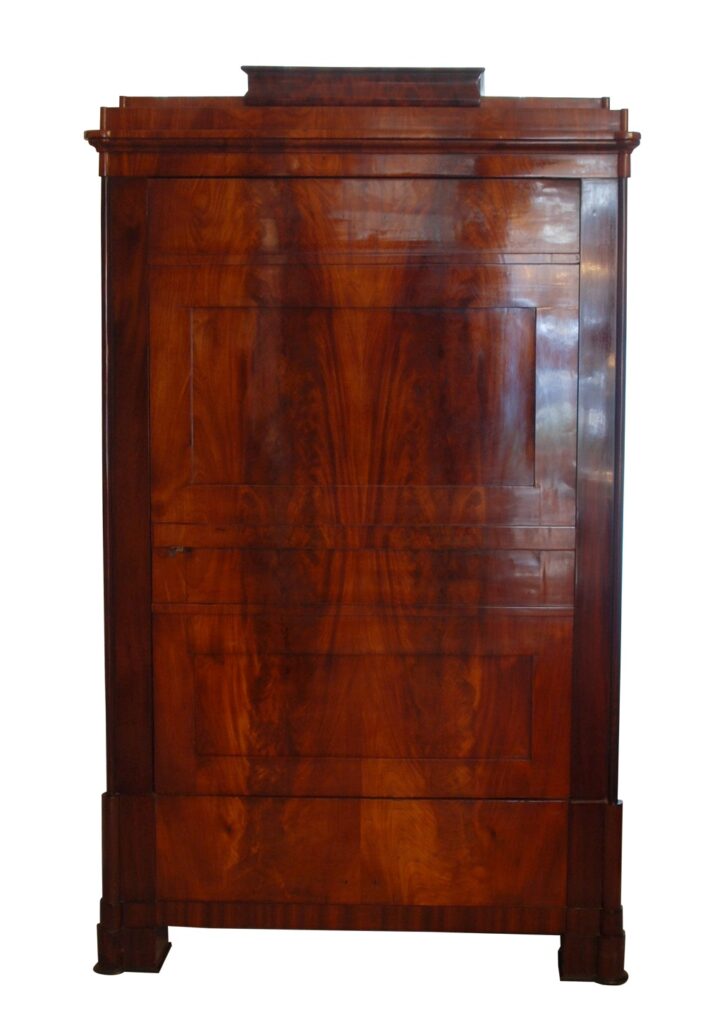 Biedermeier Schrank Mahagoni