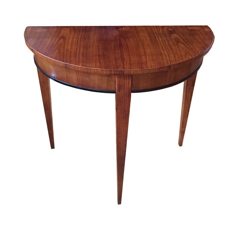 Biedermeier Konsole Nussbaum