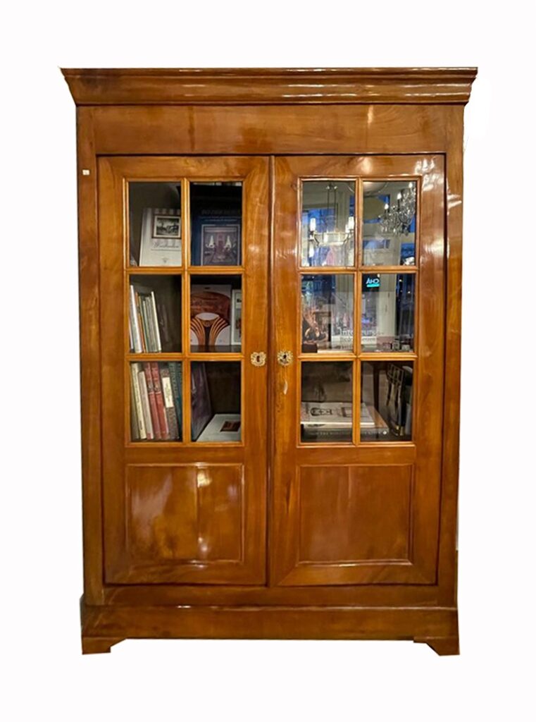 Biedermeier Bücherschrank